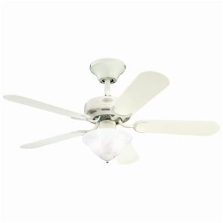 Cling 42 in. Rich Ceiling Fan White CL3254522